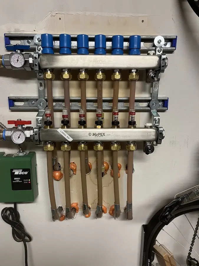 Plumber performing Water Heater Repair at a residential property in Pocomoke City